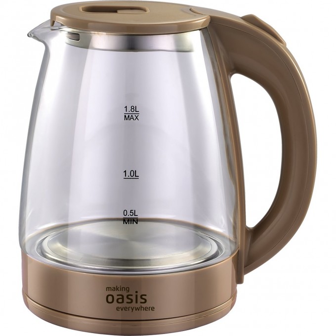 Чайник электрический OASIS MAKING EVERYWHERE K-8GI 4640130945817 Чайник электрический OASIS MAKING EVERYWHERE K-8GI 4640130945817