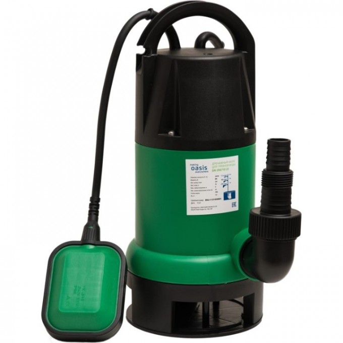 Дренажный насос для грязной воды OASIS DN 250/10 DN 250-10 Дренажный насос для грязной воды OASIS DN 250/10 DN 250-10